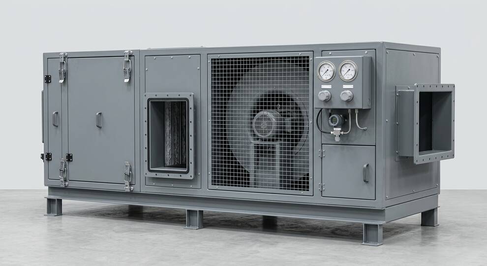 HVAC صنعتی و Pressurization اتاق کنترل