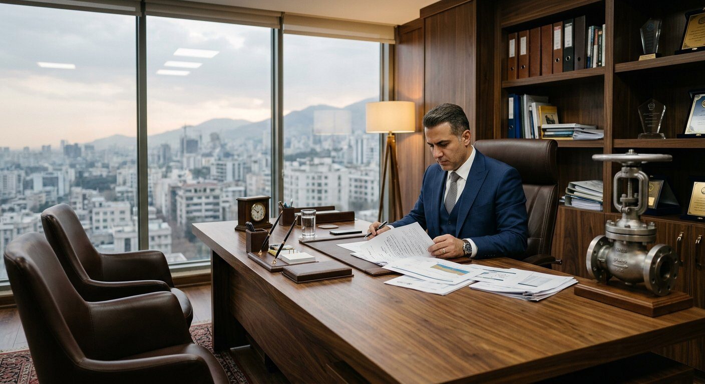 دفتر مدیریت شرکت پیشرو تجهیز فرتاک